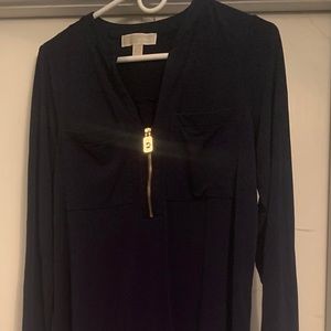 Michael Micheal Korrs Zipper front top